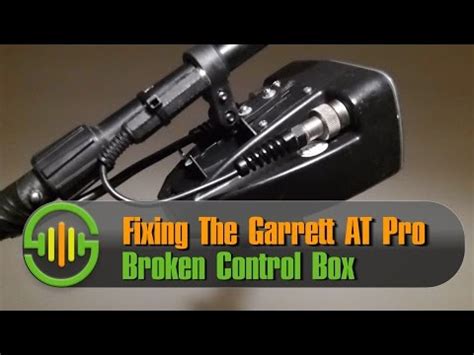 at pro metal detector control box broken|Searchcoil problems. What should be checked through the list.